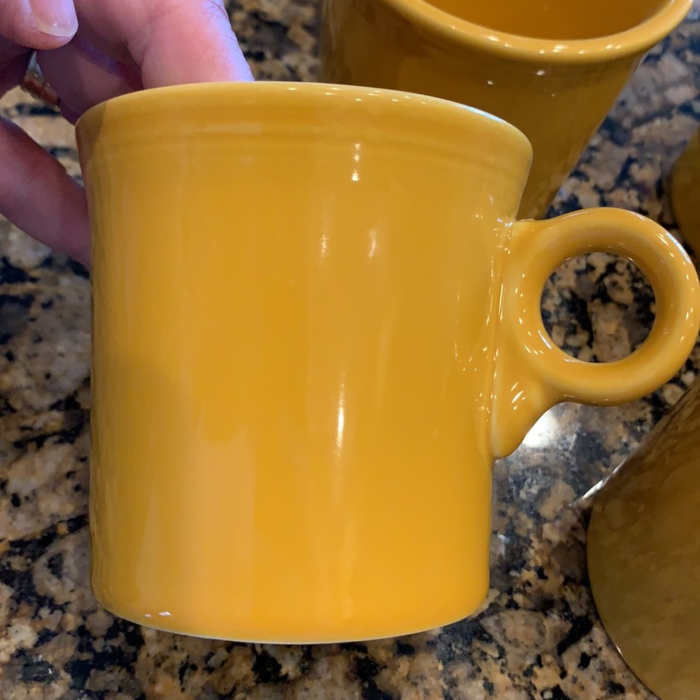 Fiestaware mugs (ea) - 10 oz - marigold 12 avail
